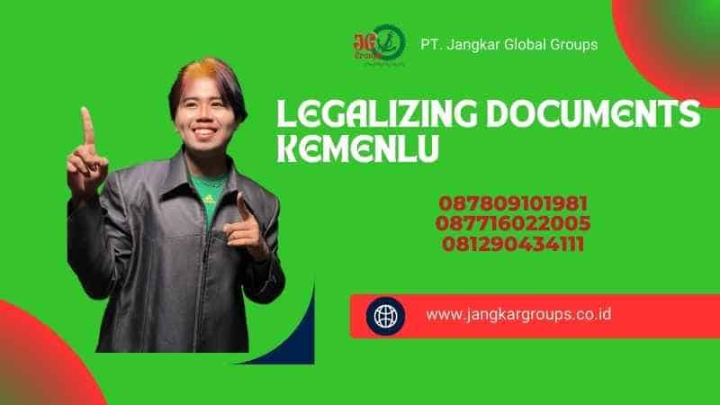 Legalizing Documents Kemenlu