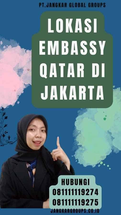 Lokasi Embassy Qatar di Jakarta