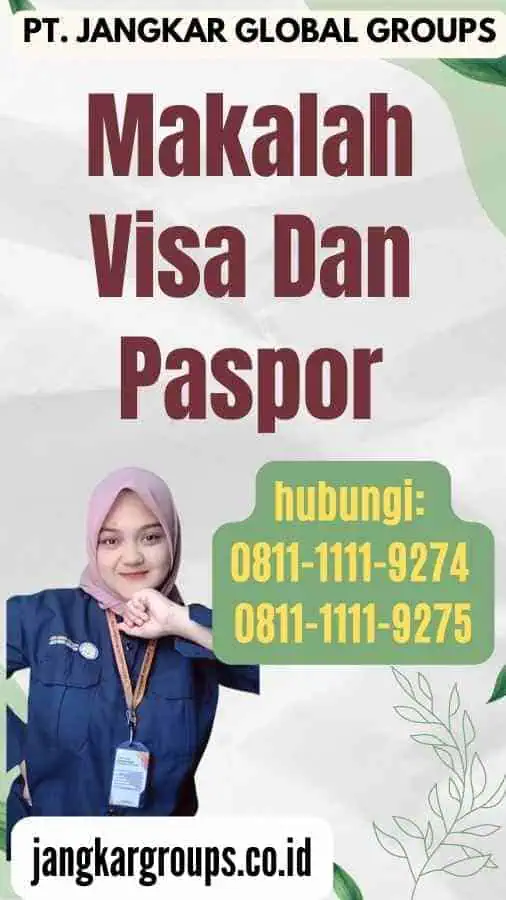 Makalah Visa Dan Paspor