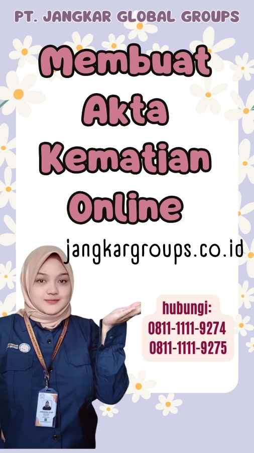 Membuat Akta Kematian Online