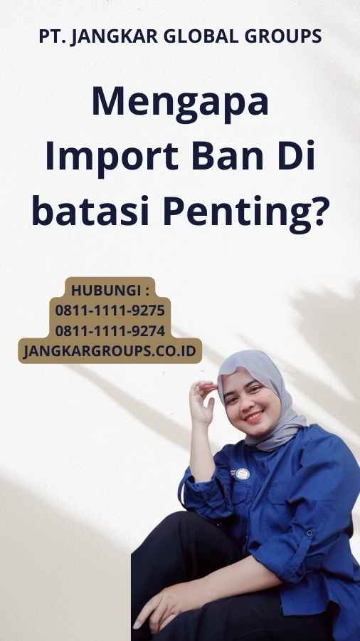 Mengapa Import Ban Di batasi Penting?