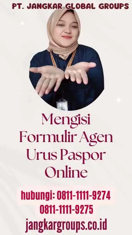 Mengisi Formulir Agen Urus Paspor Online