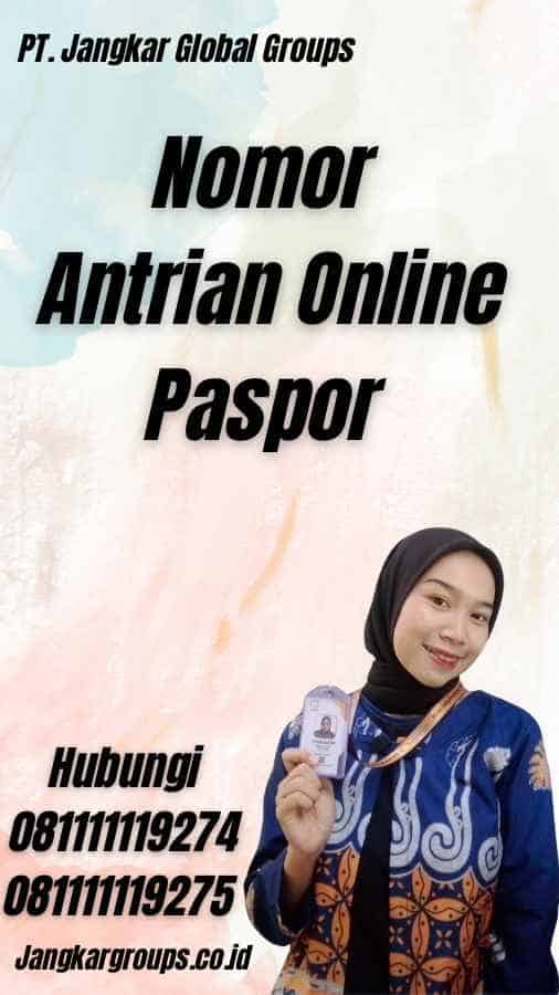Nomor Antrian Online Paspor