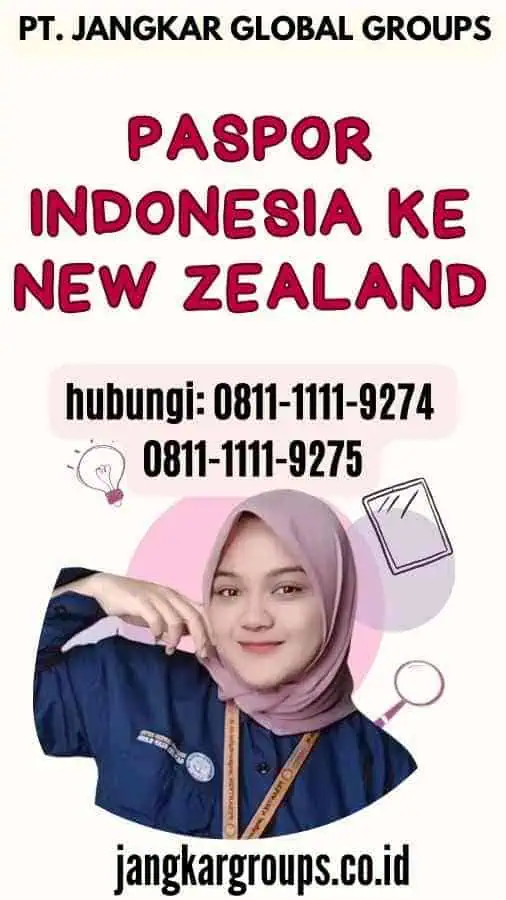 Paspor Indonesia Ke New Zealand