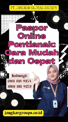 Paspor Online Pontianak Cara Mudah dan Cepat