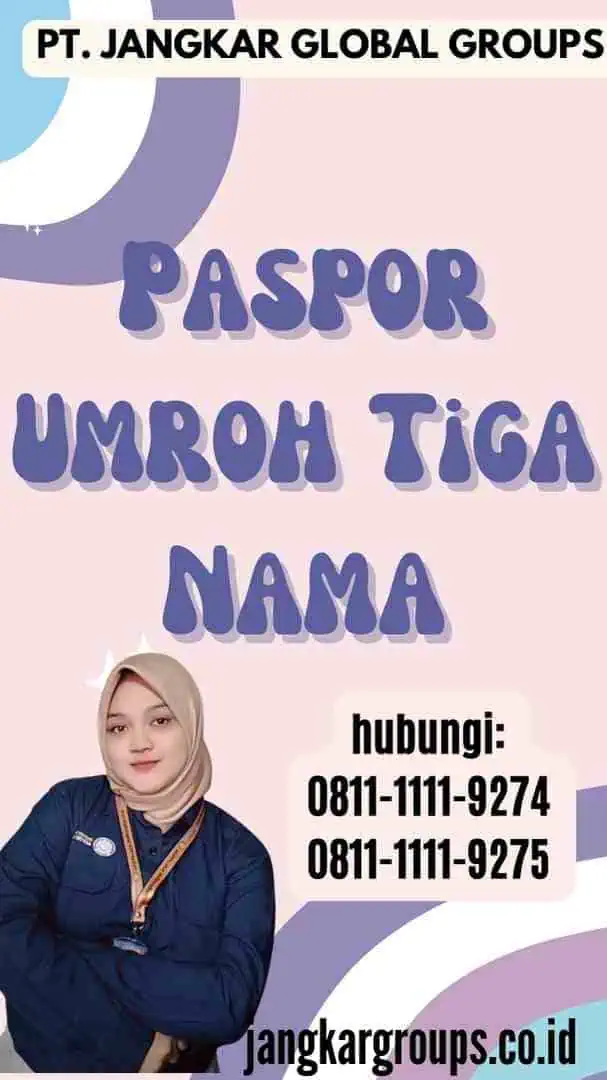 Paspor Umroh Tiga Nama