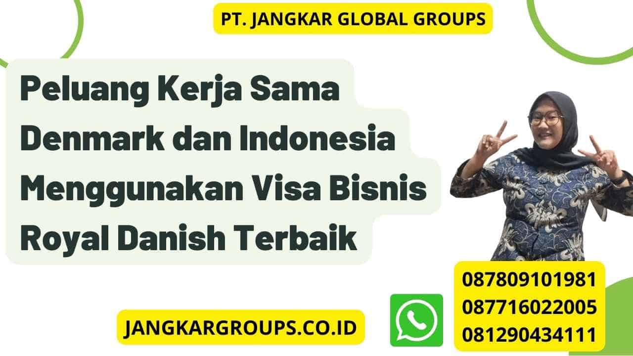 Peluang Kerja Sama Denmark dan Indonesia Menggunakan Visa Bisnis Royal Danish Terbaik