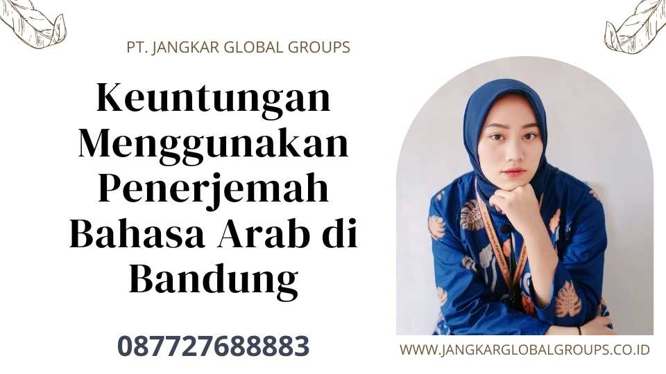 Penerjemah Bahasa Arab Bandung 