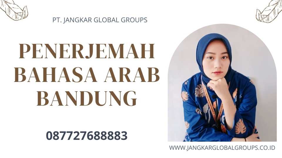 Penerjemah Bahasa Arab Bandung