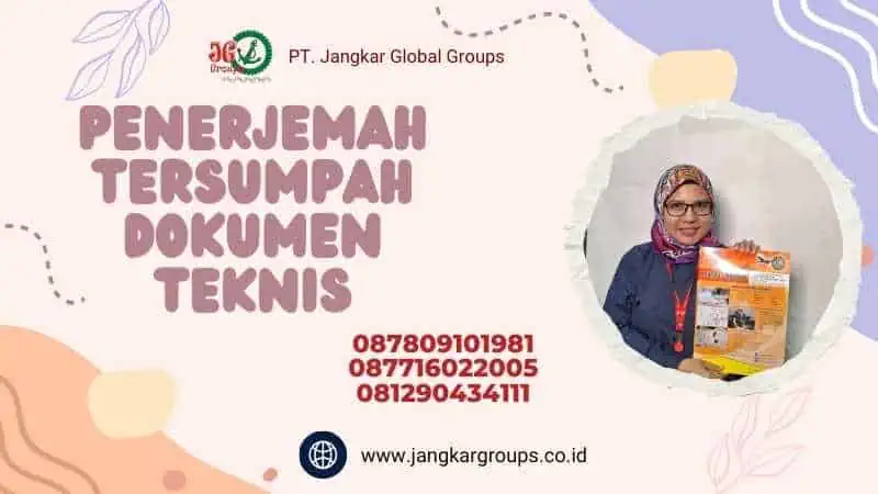 Penerjemah Tersumpah Dokumen Teknis