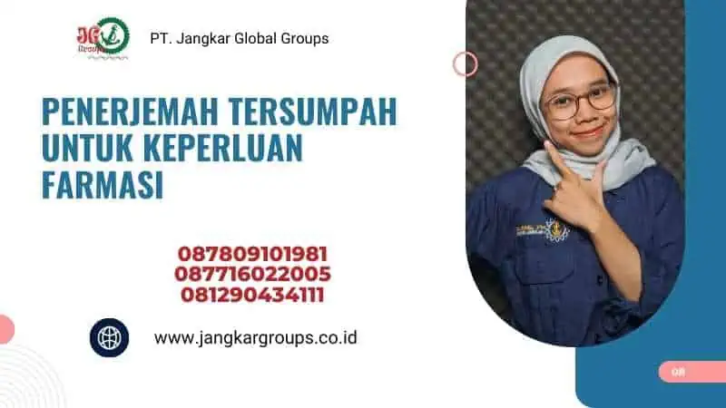 Penerjemah Tersumpah Untuk Keperluan Farmasi