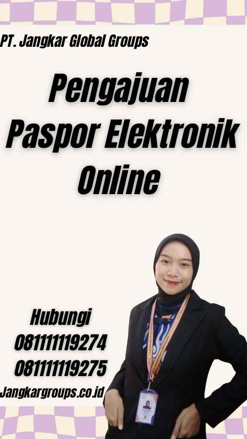 Pengajuan Paspor Elektronik Online