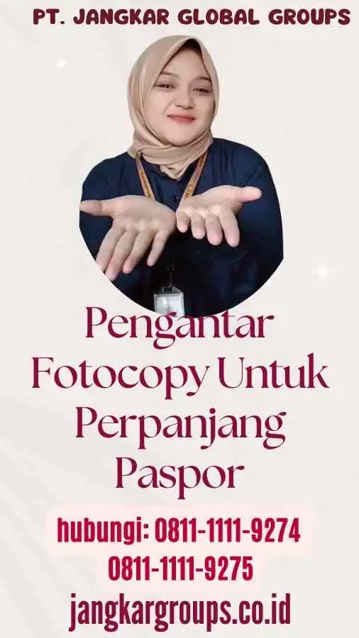 Pengantar Fotocopy Untuk Perpanjang Paspor