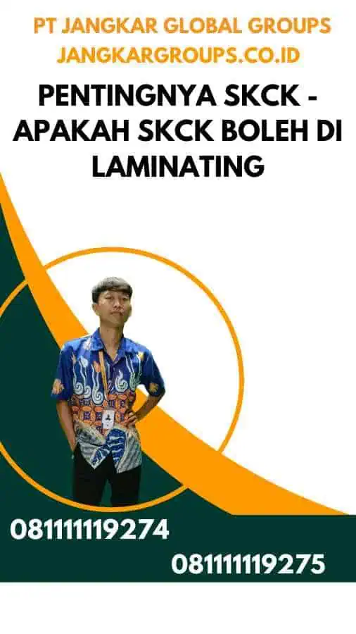 Pentingnya SKCK - Apakah SKCK Boleh Di Laminating