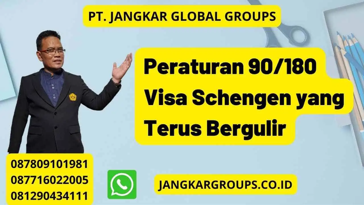 Peraturan 90/180 Visa Schengen yang Terus Bergulir