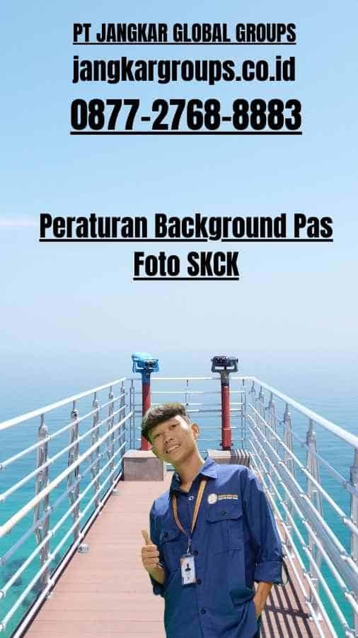 Peraturan Background Pas Foto SKCK