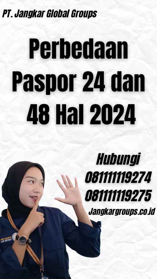 Perbedaan Paspor 24 dan 48 Hal 2024