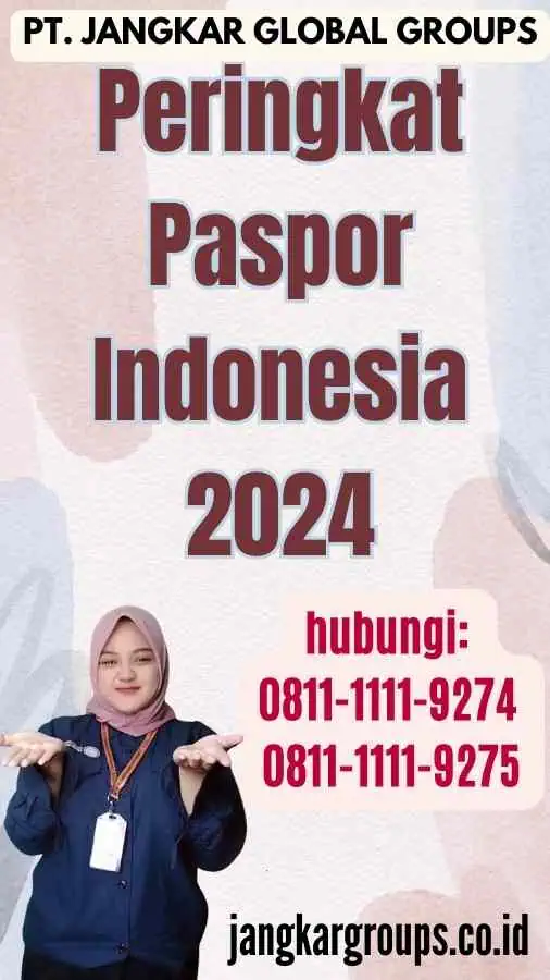 Peringkat Paspor Indonesia 2024