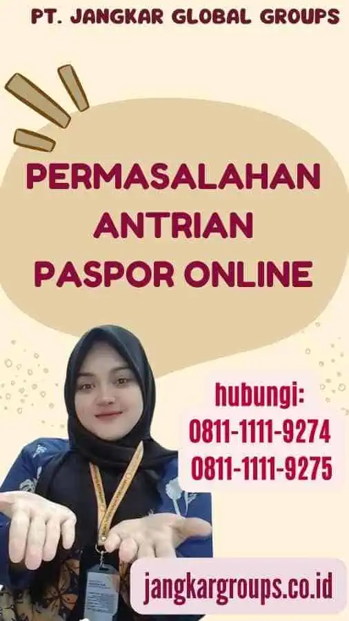 Permasalahan Antrian Paspor Online