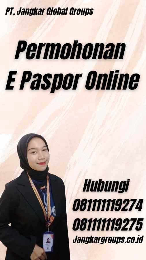 Permohonan E Paspor Online