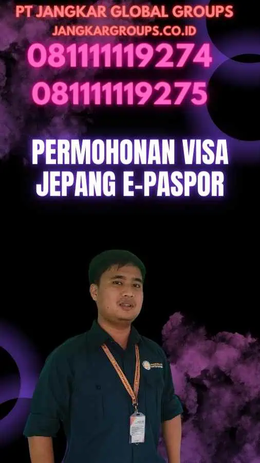 Permohonan Visa Jepang E-Paspor