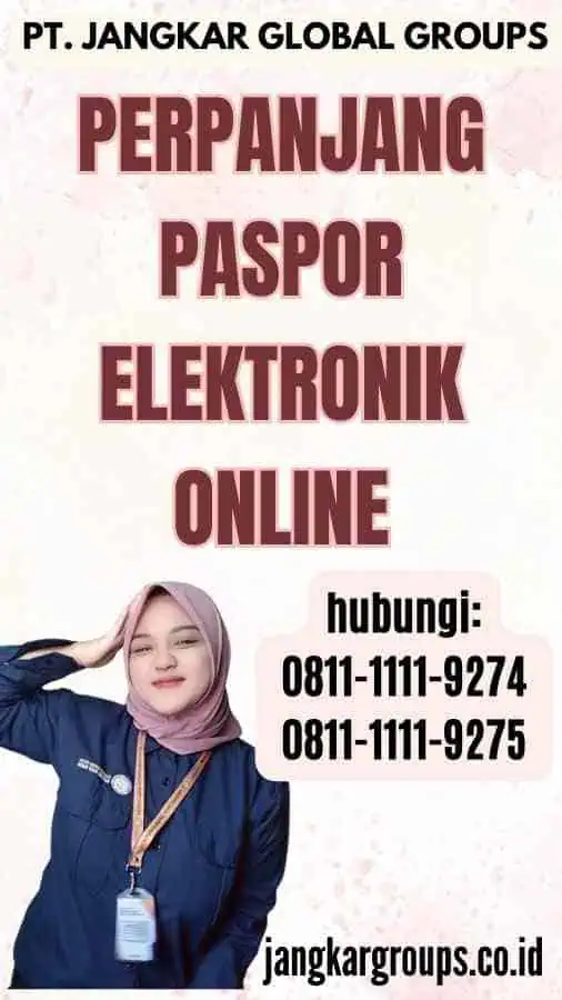 Perpanjang Paspor Elektronik Online