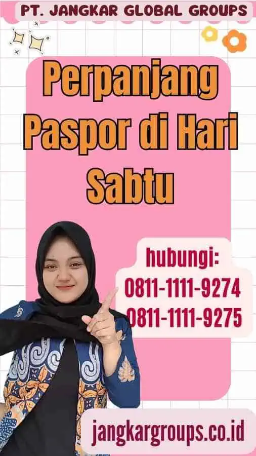 Perpanjang Paspor di Hari Sabtu