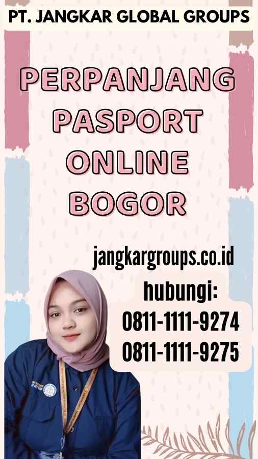 Perpanjang Pasport Online Bogor