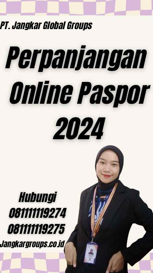Perpanjangan Online Paspor 2024