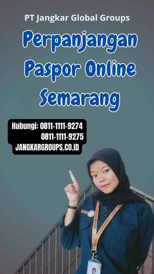 Perpanjangan Paspor Online Semarang