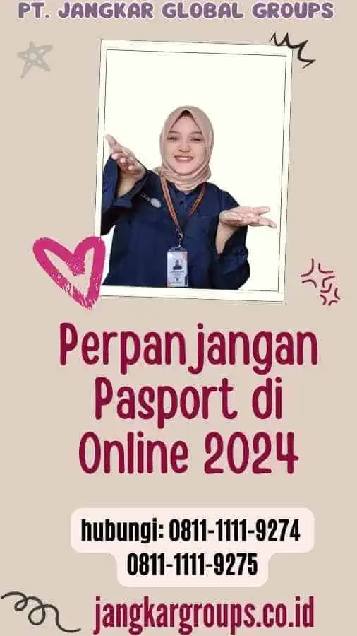 Perpanjangan Pasport di Online 2024