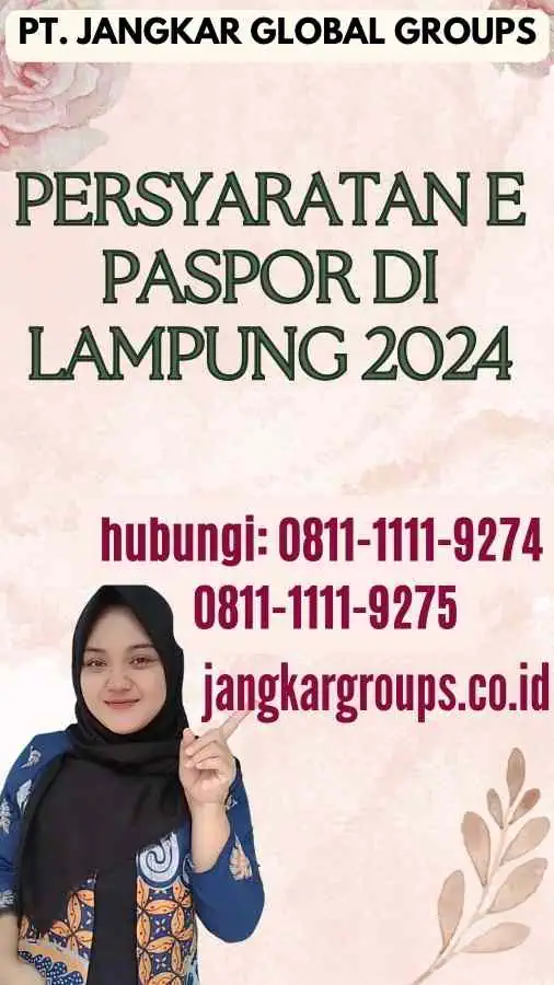 Persyaratan E Paspor di Lampung 2024