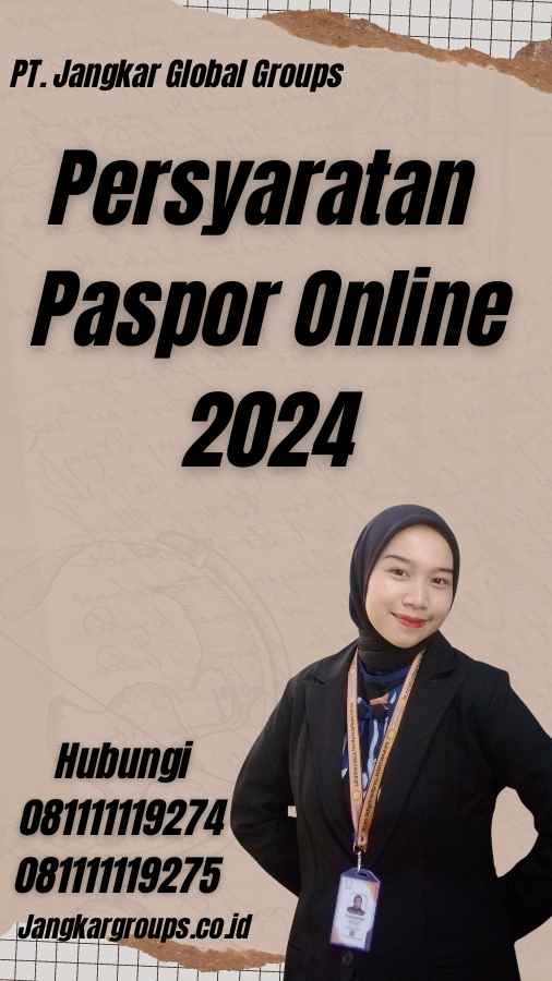 Persyaratan Paspor Online 2024