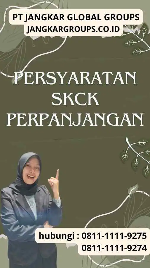 Persyaratan SKCK Perpanjangan