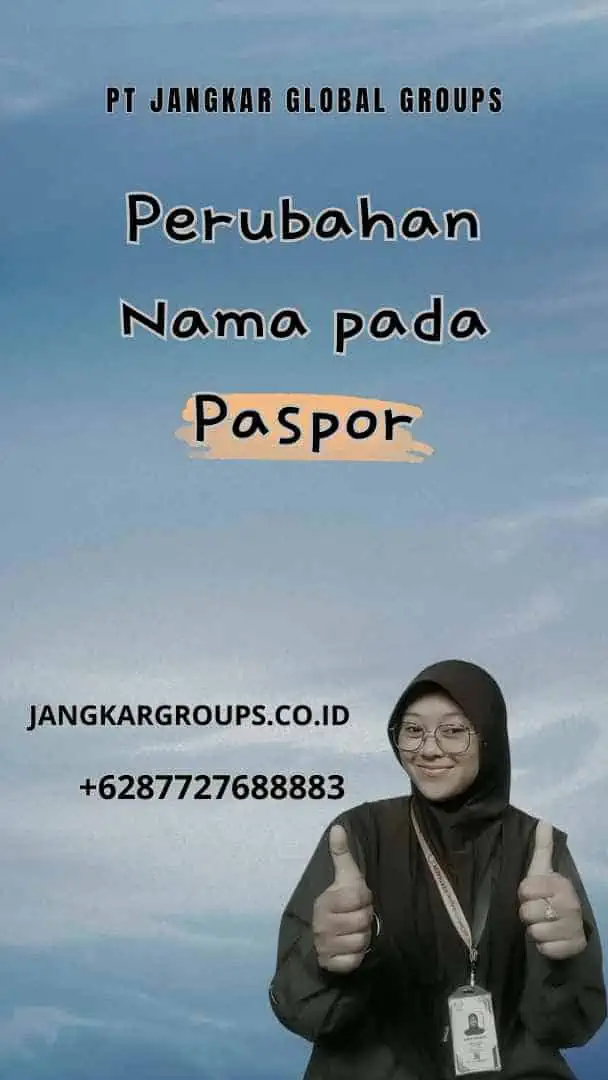 Perubahan Nama pada Paspor