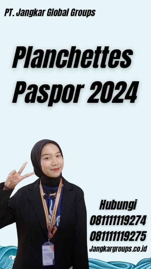 Planchettes Paspor 2024