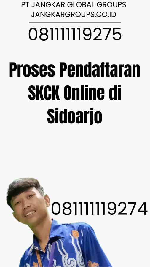 Proses Pendaftaran SKCK Online di Sidoarjo