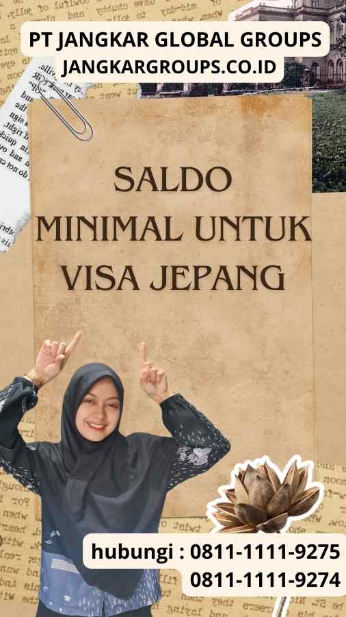 Saldo Minimal Untuk Visa Jepang