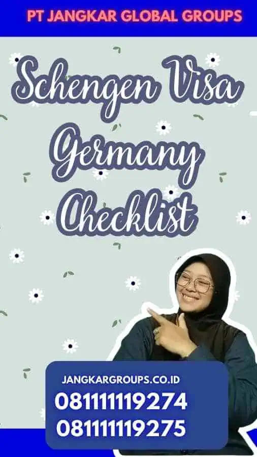 Schengen Visa Germany Checklist