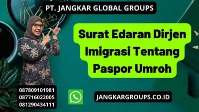 Surat Edaran Dirjen Imigrasi Tentang Paspor Umroh