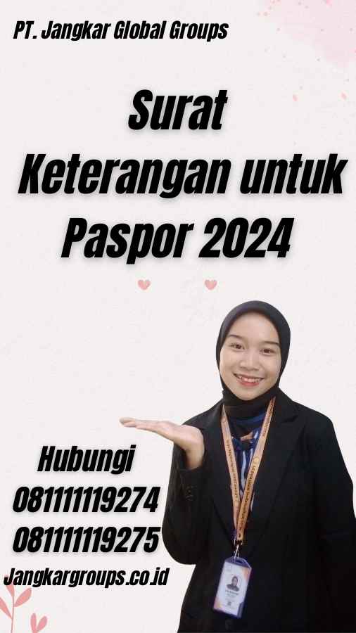 Surat Keterangan untuk Paspor 2024