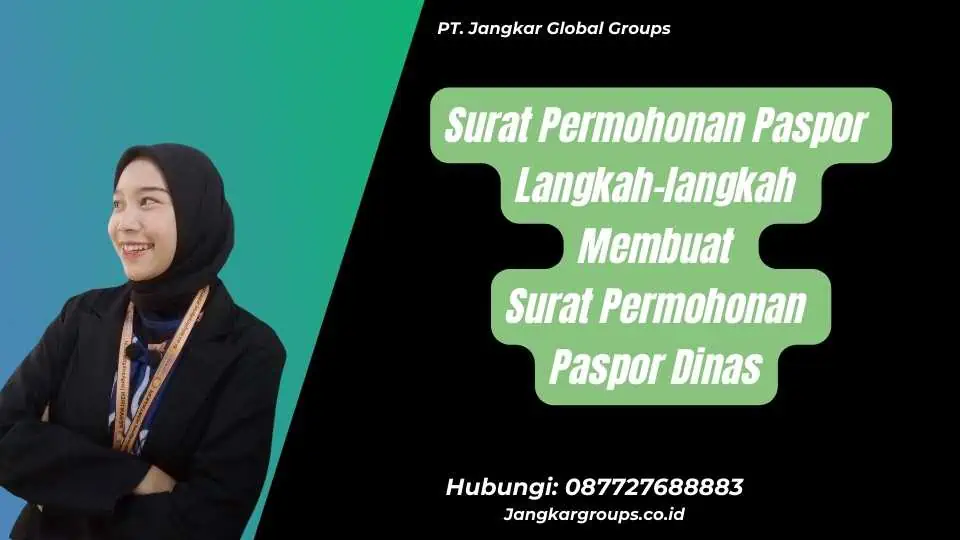 Surat Permohonan Paspor Langkah-langkah Membuat Surat Permohonan Paspor Dinas