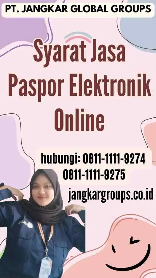 Syarat Jasa Paspor Elektronik Online