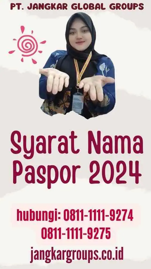 Syarat Nama Paspor 2024