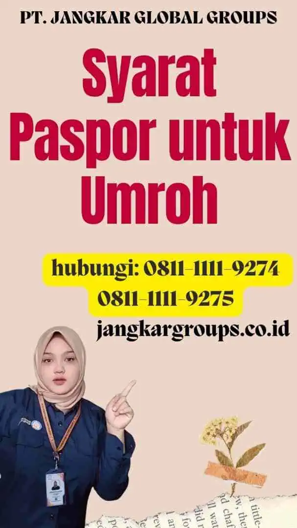 Syarat Paspor untuk Umroh