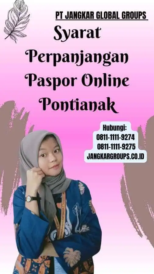 Syarat Perpanjangan Paspor Online Pontianak