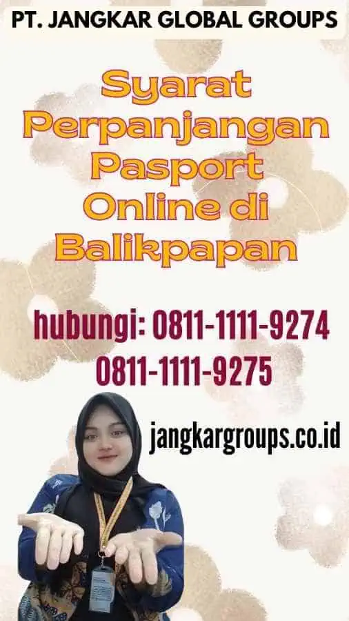 Syarat Perpanjangan Pasport Online di Balikpapan