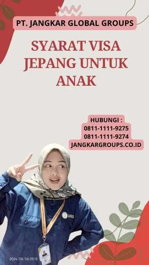 Syarat Visa Jepang untuk Anak