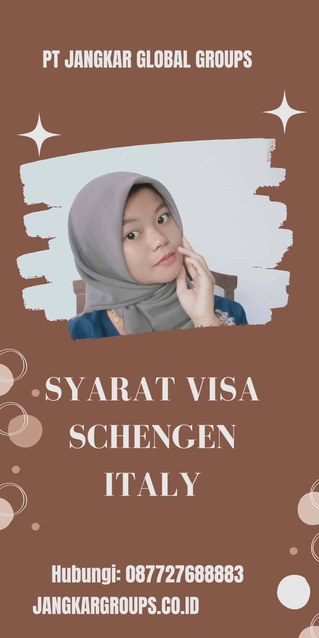 Syarat Visa Schengen Italy