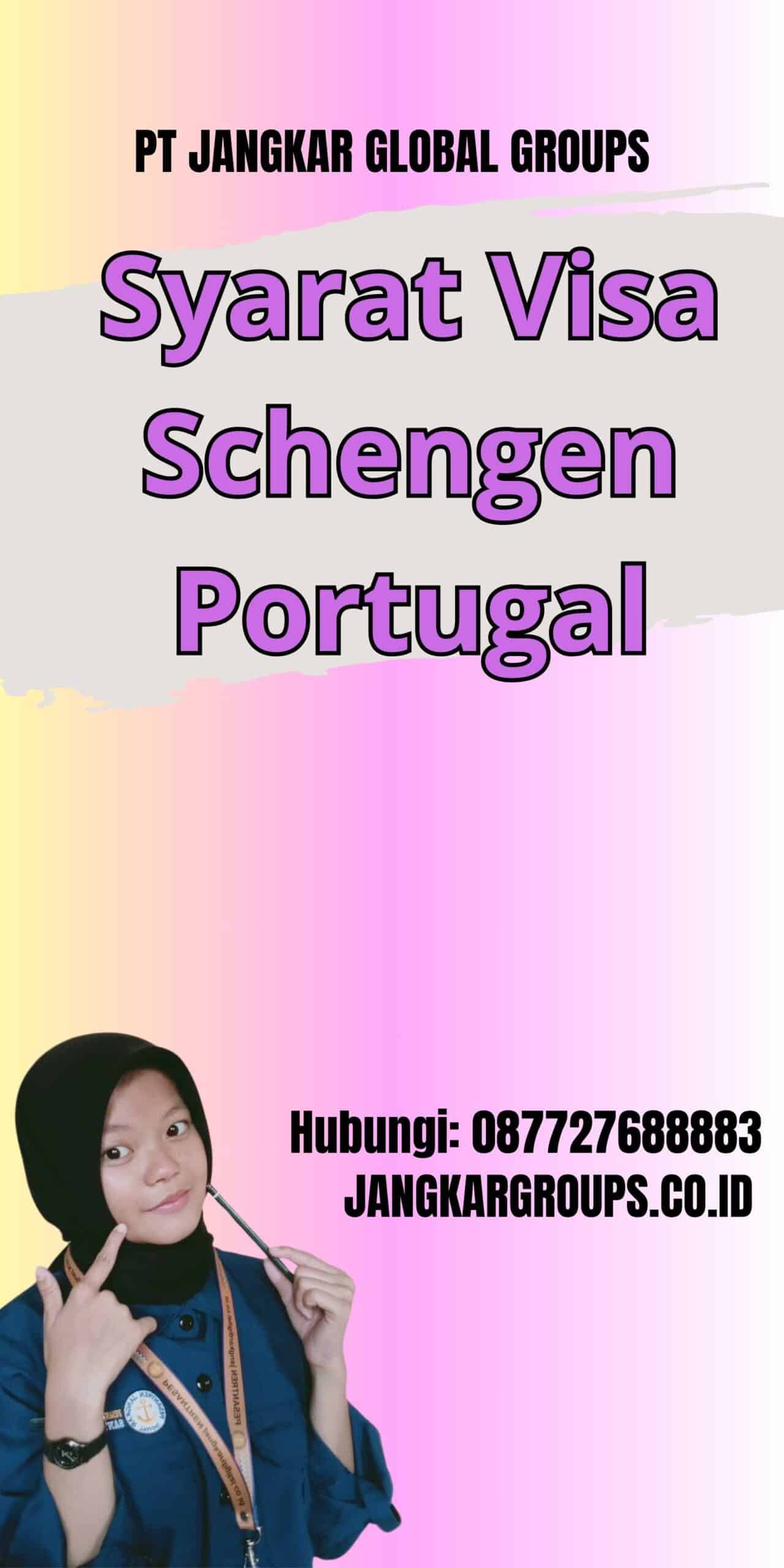 Syarat Visa Schengen Portugal